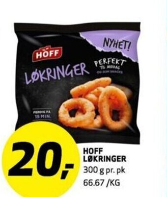 Bunnpris HOFF LØKRINGER tilbud