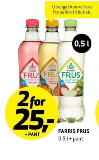 Bunnpris FARRIS FRUS tilbud