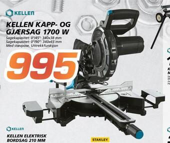 Coop Byggmix Kellen kapp- og gjærsag 1700 w tilbud