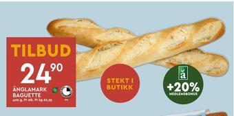 Coop Mega Änglamark baguette tilbud