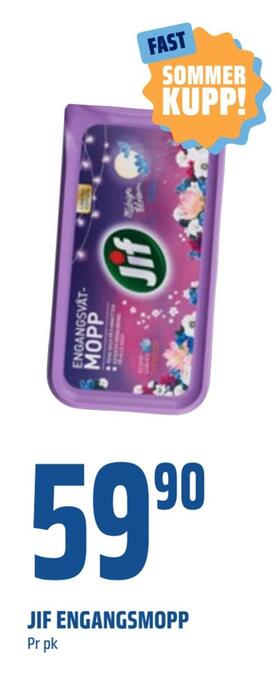 Coop Obs Jif engangsmopp tilbud