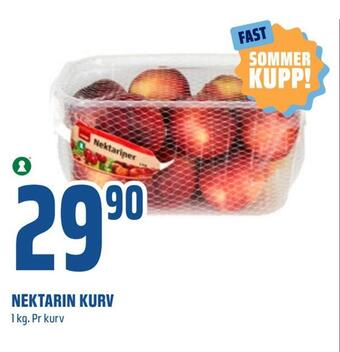 Coop Obs Nektarin kurv tilbud