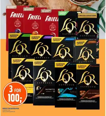 Coop Obs Friele/l'or kaffekapsel tilbud