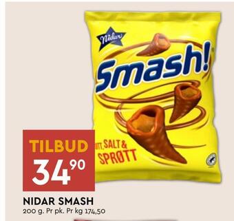 Coop Mega Nidar smash tilbud