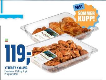 Coop Obs Ytterøy kylling tilbud
