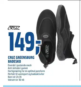 Cruz greensburg badesko