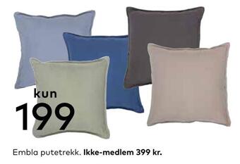 Skeidar Embla putetrekk tilbud