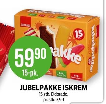 Kiwi Jubelpakke iskrem tilbud