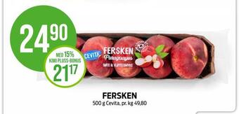 Kiwi Fersken tilbud
