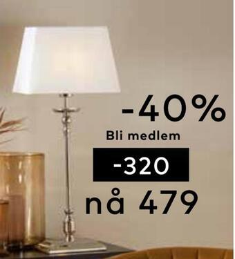 Skeidar Dina vegglampe tilbud