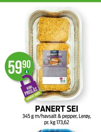 Kiwi Panert sei tilbud