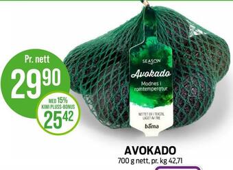 Kiwi Avokado tilbud