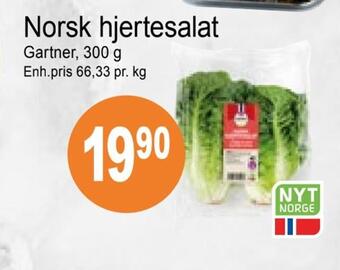 Joker Norsk hjertesalat tilbud