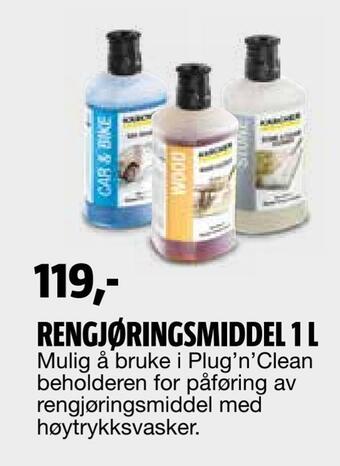 Bauhaus Rengjøringsmiddel 1 l tilbud
