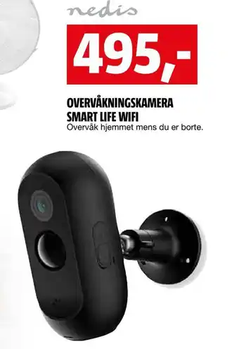 Bauhaus Overvåkningskamera smart life wifi tilbud