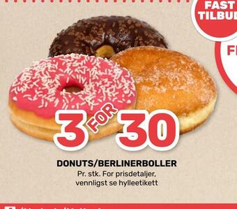 Donuts/berlinerboller