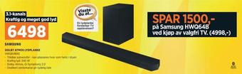 POWER Dolby atmos lydplanke tilbud