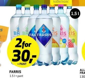 Bunnpris Frus mineralvann tilbud