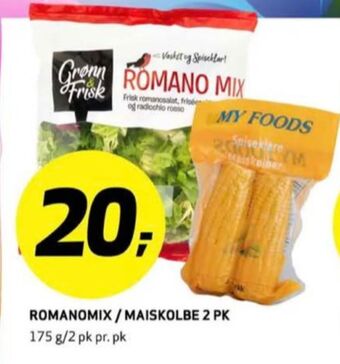 Bunnpris Grønn og frisk salat tilbud