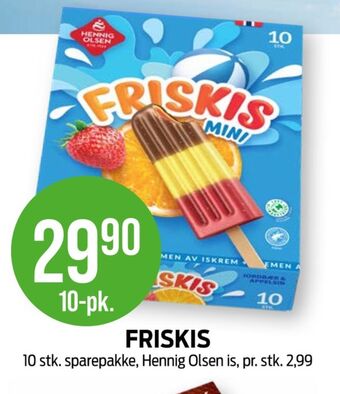 Kiwi Friskis ispinner tilbud