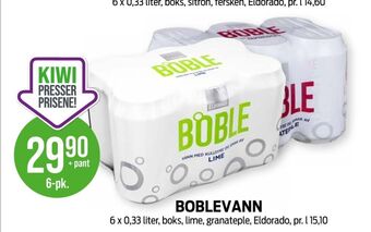 Kiwi Boble mineralvann tilbud