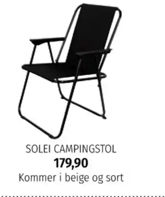 Ukjent campingstol