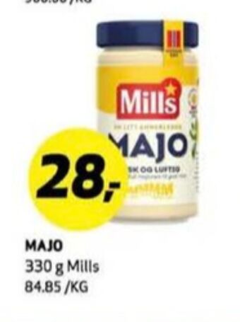 Bunnpris Mills majones tilbud