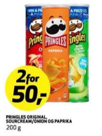 Bunnpris Pringles chips tilbud