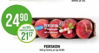 Kiwi Cevita fersken tilbud