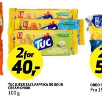 Bunnpris Lu tuc kjeks tilbud
