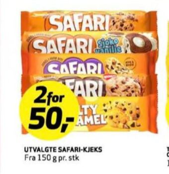 Bunnpris Safari kjeks tilbud