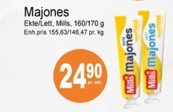 Joker Mills majones tilbud