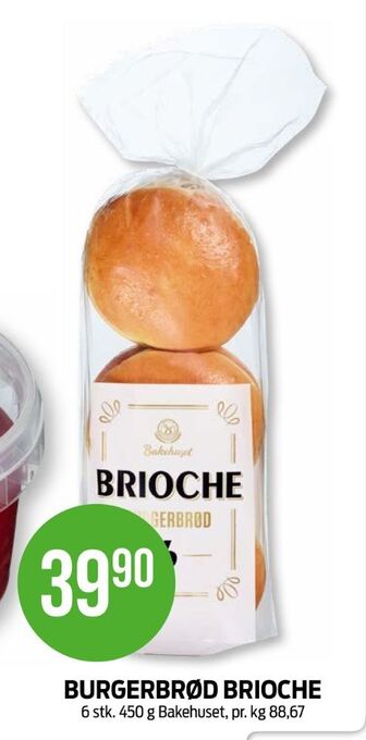 Kiwi Bakehuset hamburgerbrød tilbud