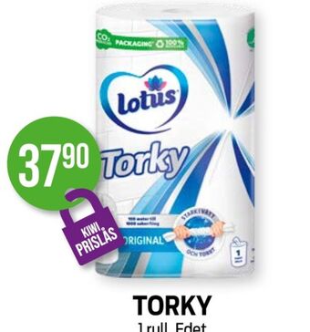 Kiwi Torky tørkerull tilbud