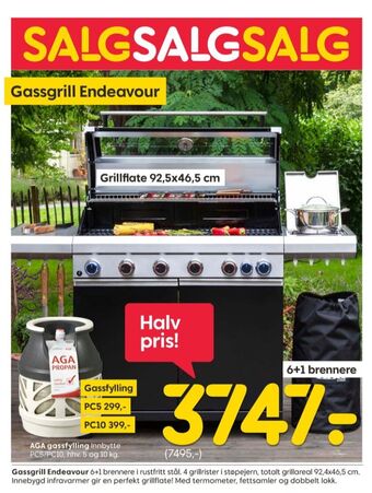 Rusta Ukjent gassgrill tilbud