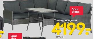 Rusta Ukjent loungesett tilbud