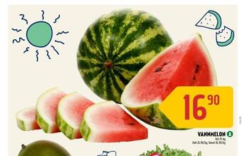 Coop Prix Vannmelon tilbud
