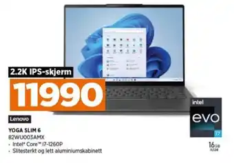 POWER YOGA SLIM 6 82WU003AMX tilbud