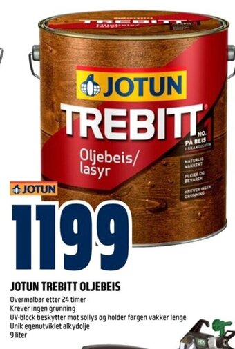 Coop Obs JOTUN TREBITT OLJEBEIS tilbud