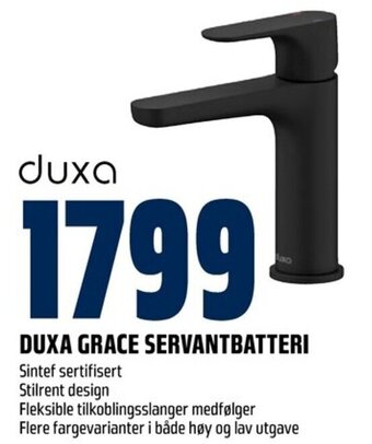 Coop Obs DUXA GRACE SERVANTBATTERI tilbud