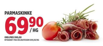 Jacobs Parmaskinke tilbud