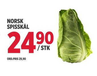 Jacobs Norsk spisskål tilbud