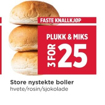 Meny Ukjent butiksbagt brød tilbud