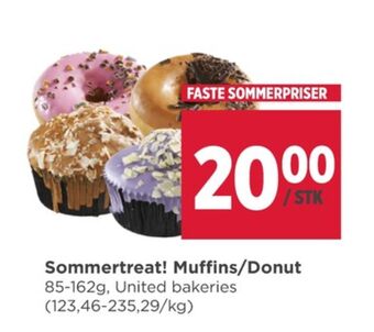 Meny United bakeries kaker tilbud