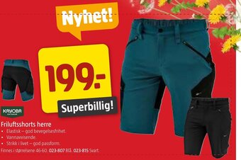 Jula Friluftsshorts herre tilbud