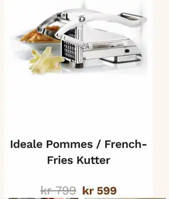 Wallendahl Ideale Pommes / French-Fries Kutter tilbud