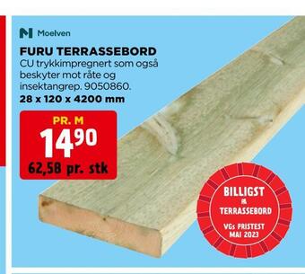 jem & fix Furu terrassebord tilbud