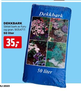 jem & fix Dekkbark tilbud