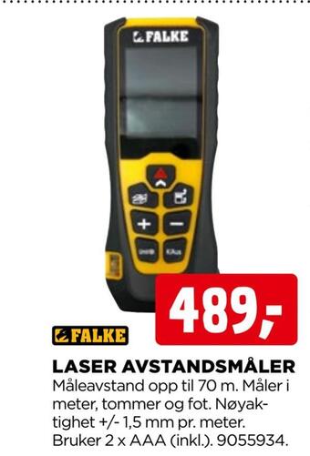 Laser avstandsmåler