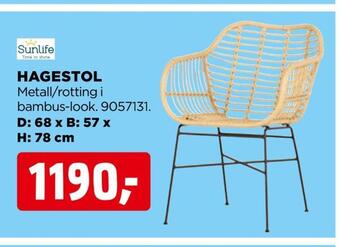 jem & fix Hagestol tilbud